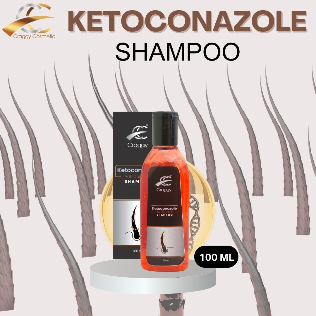 Say Goodbye to Dandruff & Itchy Scalp with Craggy Ketoconazole Shampoo