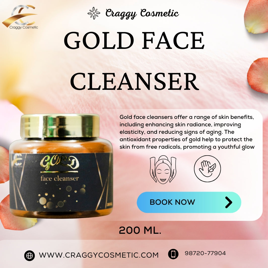Craggy Gold Cleanser: Unlock Radiance with Every Wash