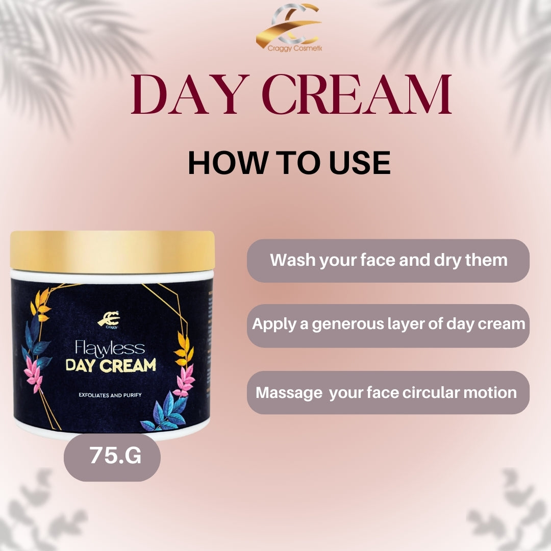 Flawless Day Cream Protects Skin From Harmful UV Rays (75 g.)