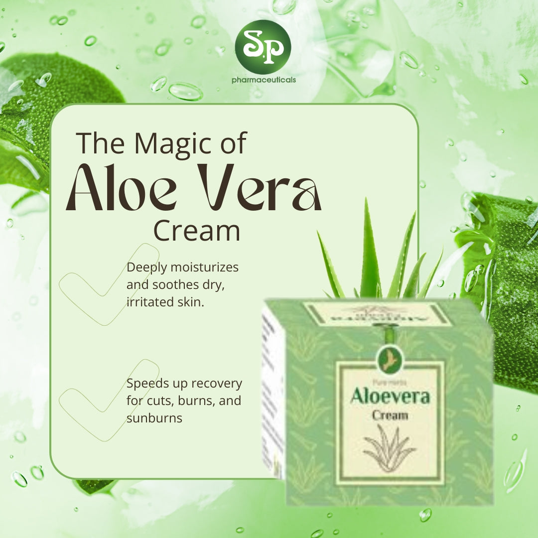 Alovera Multipurpose Cream (Skin Toned/Dry Lines/Dark Spots) Pack of 2