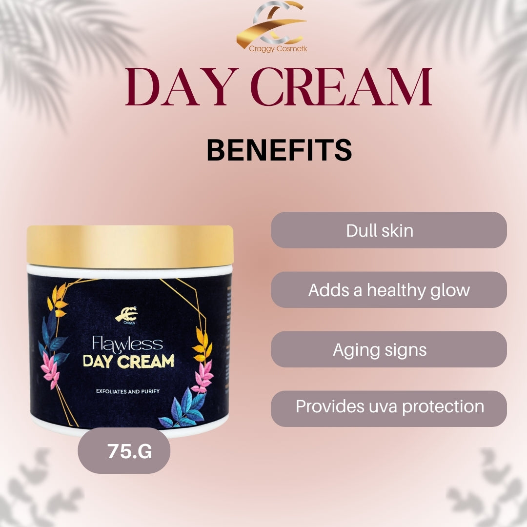 Flawless Day Cream Protects Skin From Harmful UV Rays (75 g.)