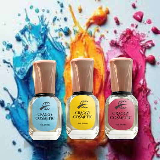 Craggy Nail Enamel  10ml. (Pack Of 6 Pcs)