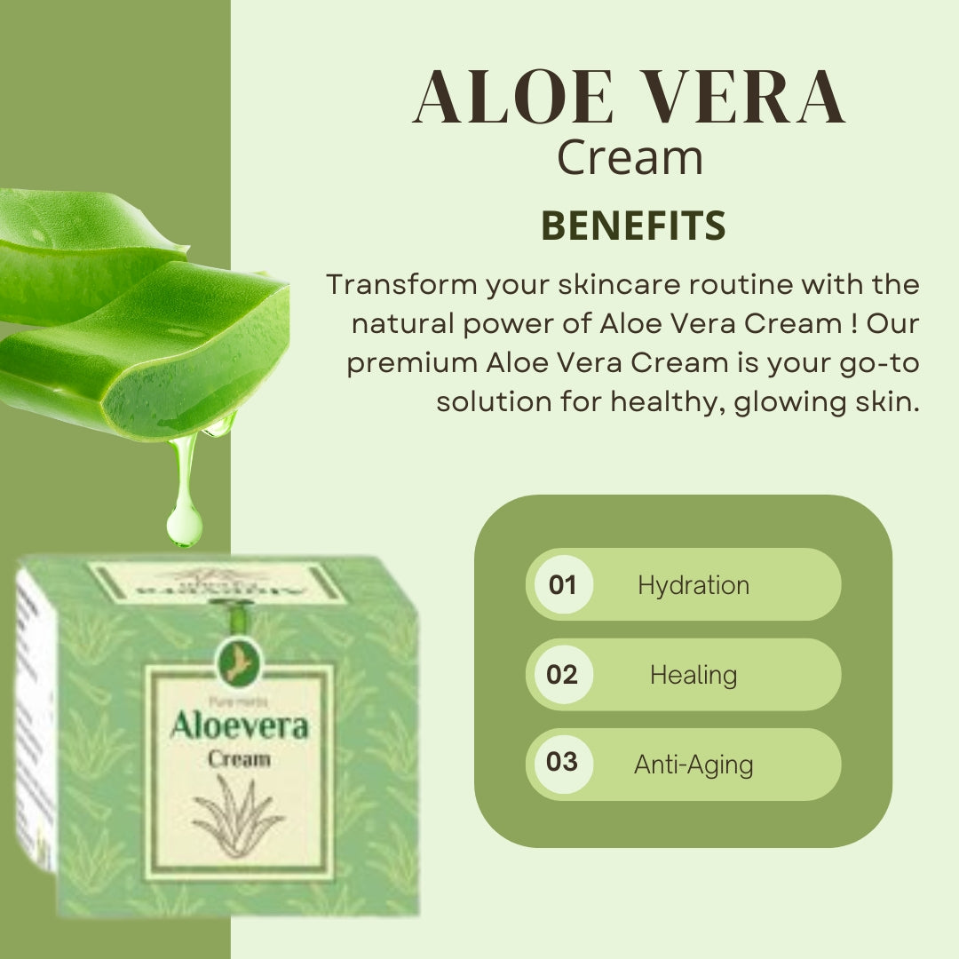 Alovera Multipurpose Cream (Skin Toned/Dry Lines/Dark Spots) Pack of 2