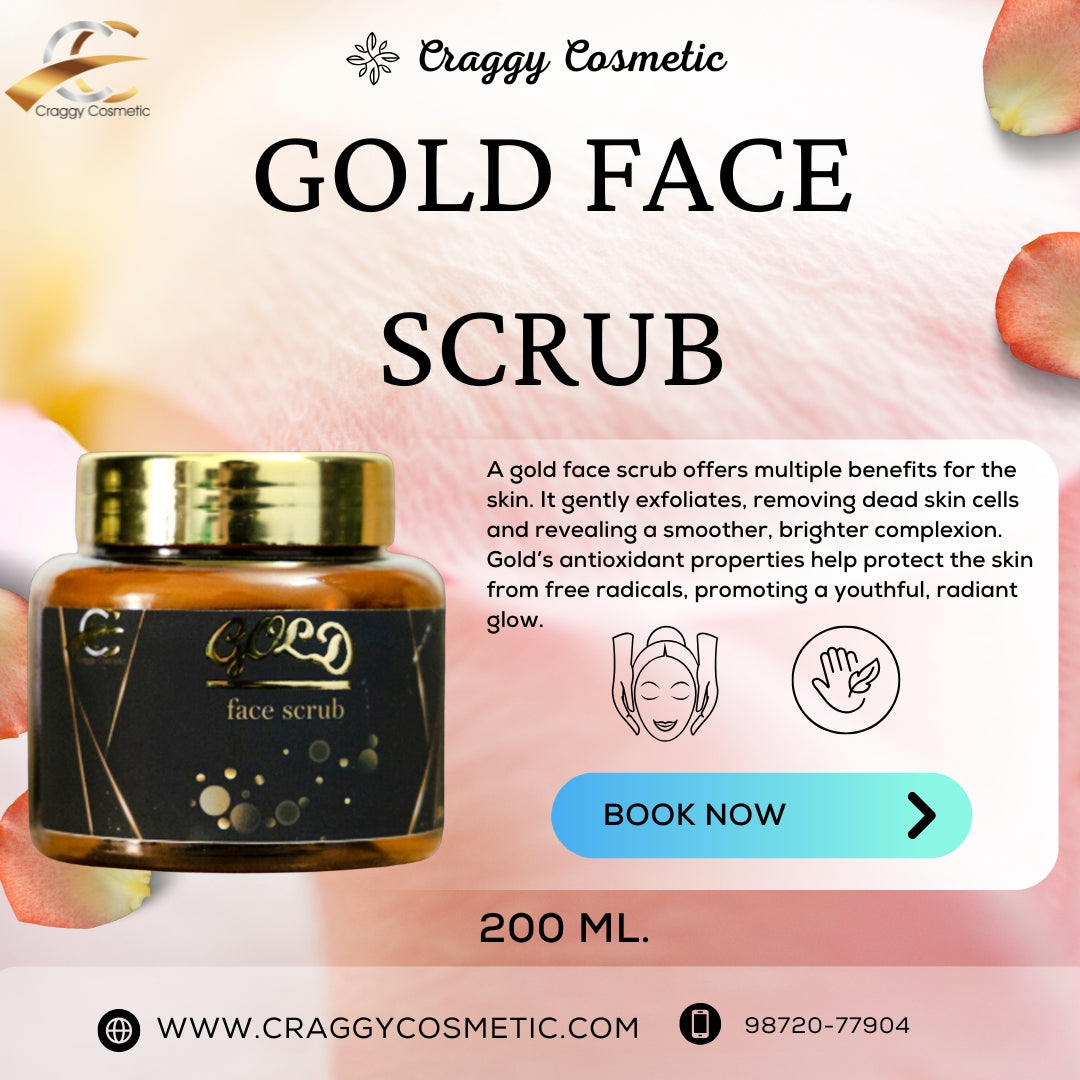 Gold Face Scrub  (200 ml.)