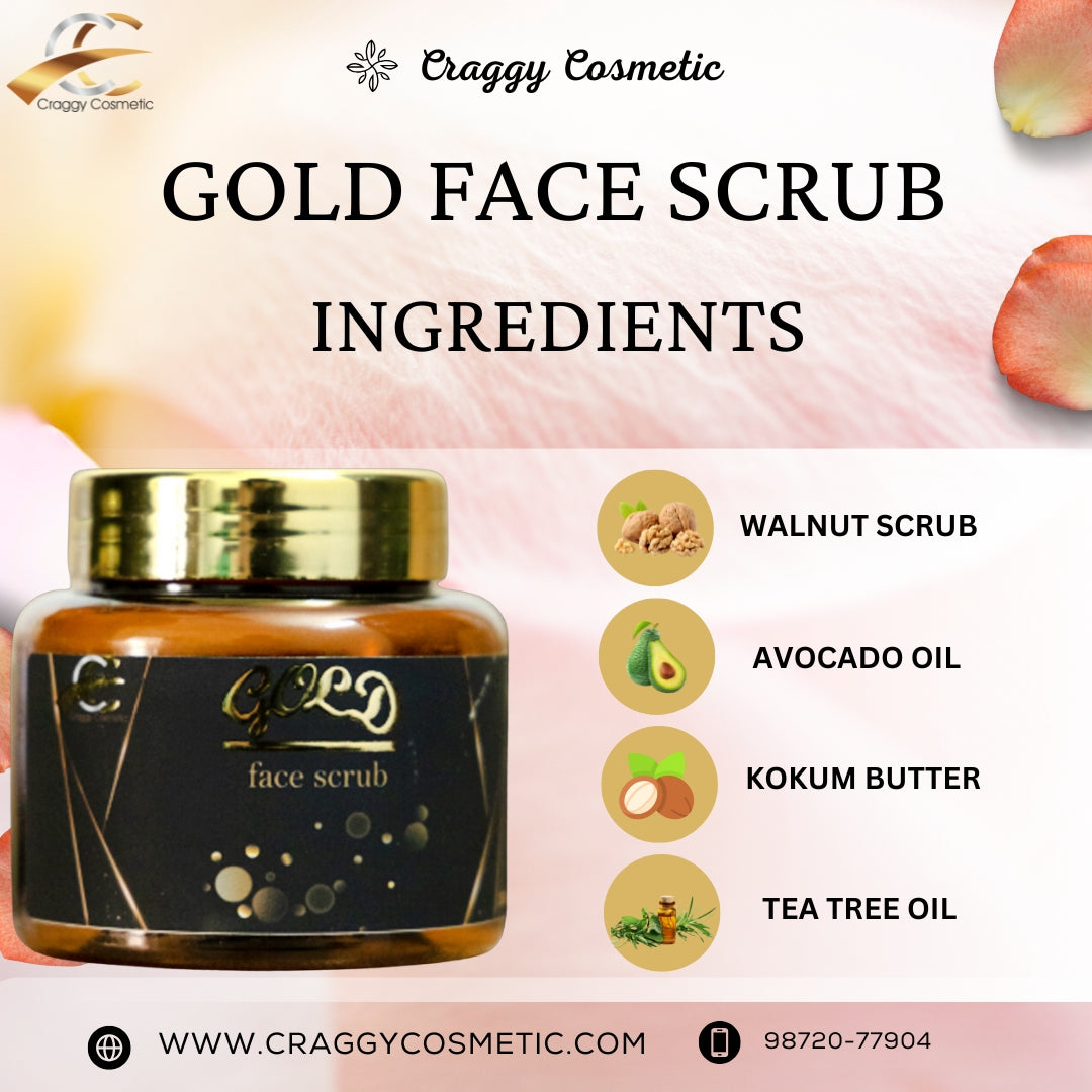 Gold Face Scrub  (200 ml.)