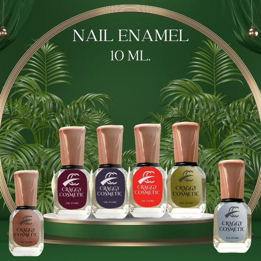 Craggy Nail Enamel 10ml. (Pack of 6 Pcs)