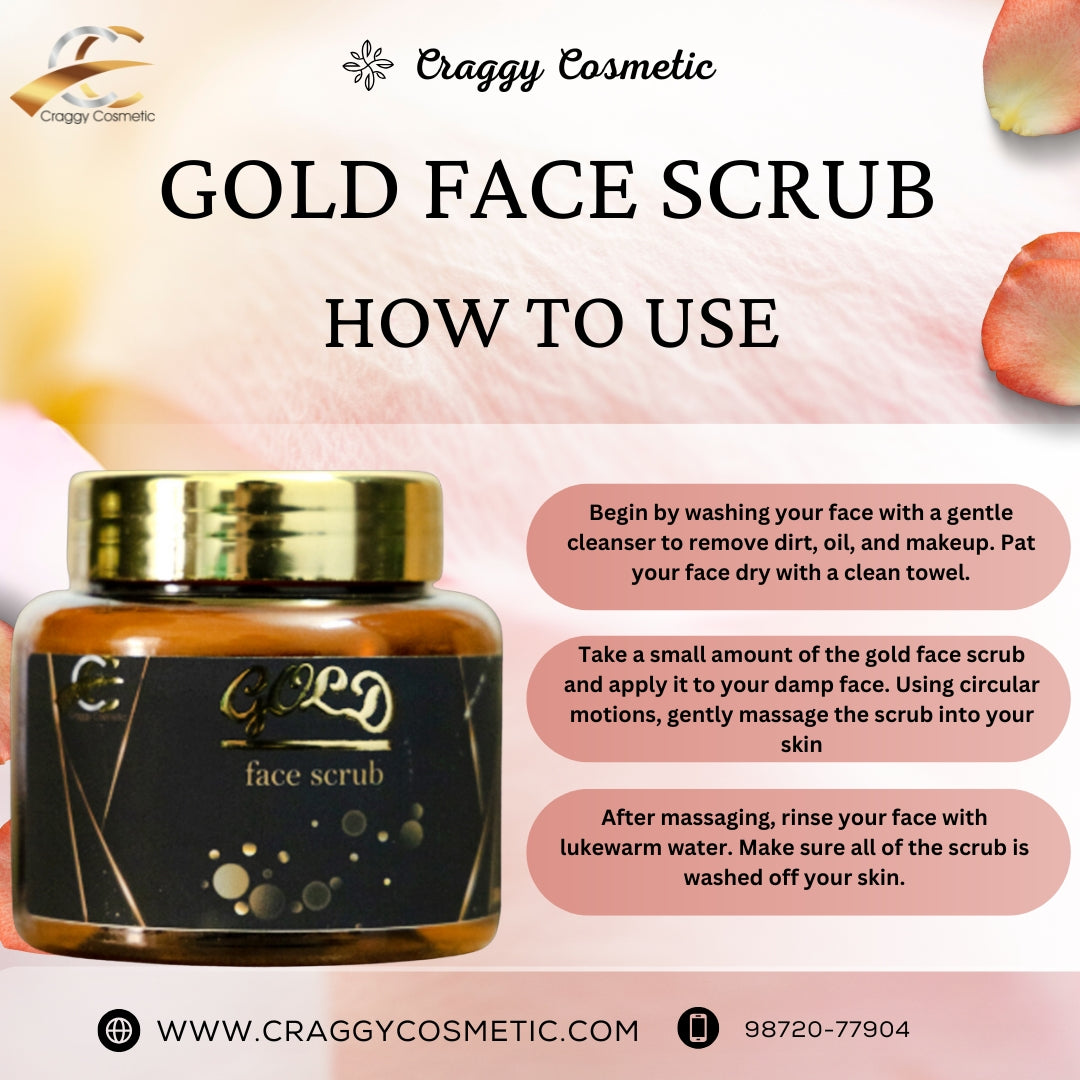 Gold Face Scrub  (200 ml.)