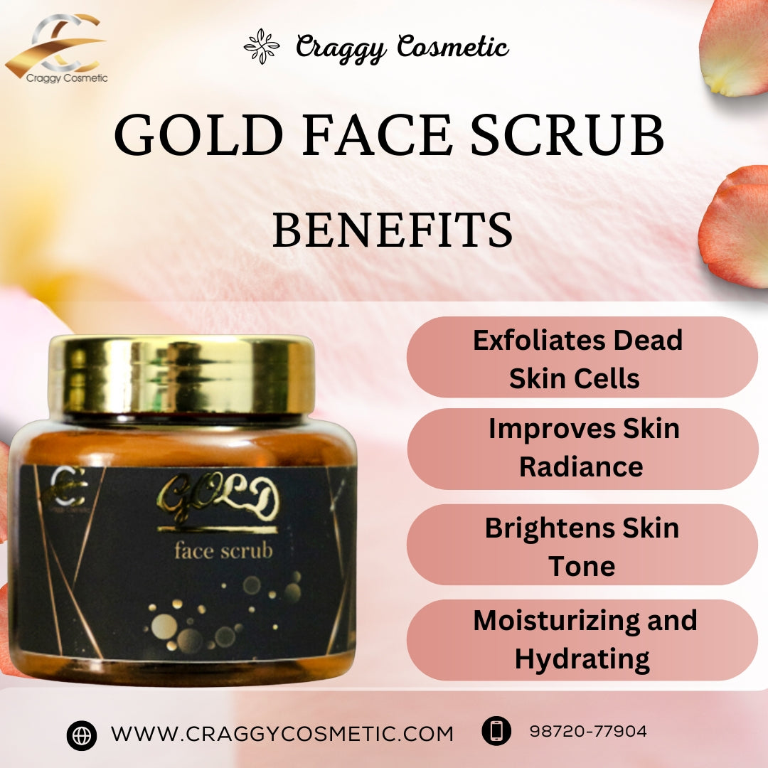 Gold Face Scrub  (200 ml.)