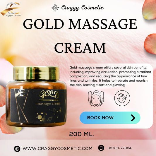 Gold Massage Cream