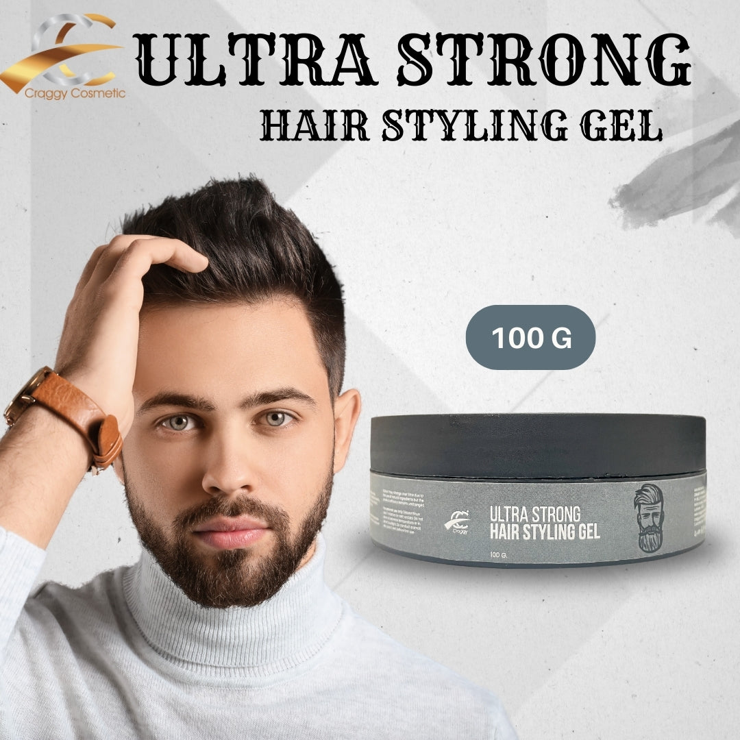 Ultra Strong Beard & Hair Styling Gel (100 g.)