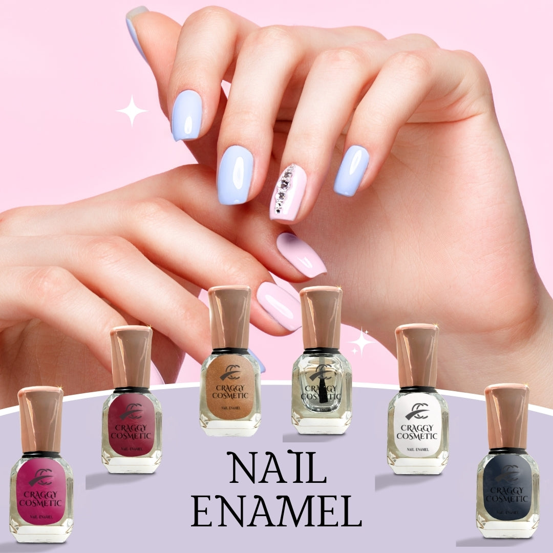 Craggy Nail Enamel 10 ml.(Pack of 6 Pcs)