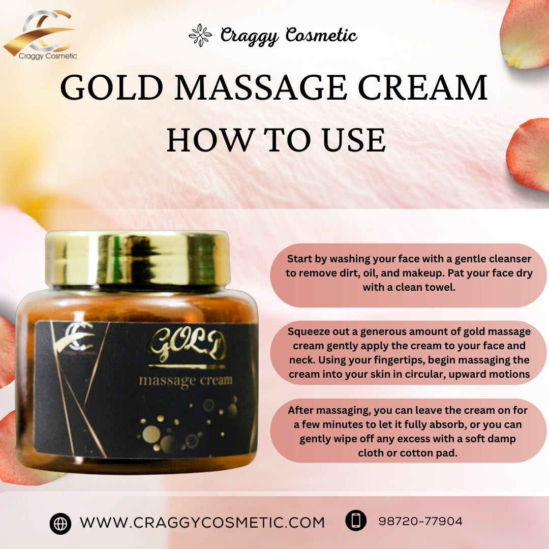 Gold Massage Cream