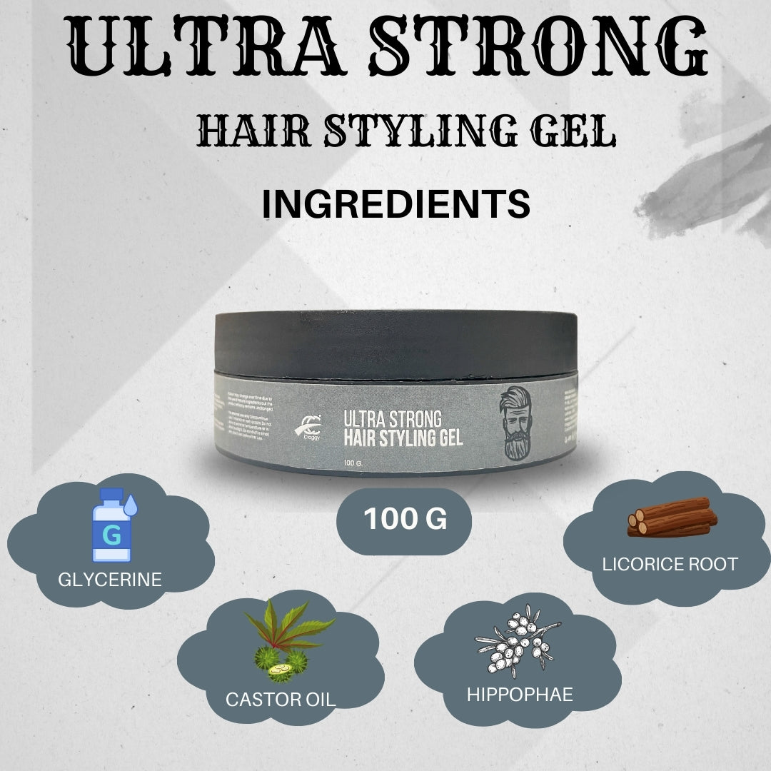 Ultra Strong Beard & Hair Styling Gel (100 g.) second image