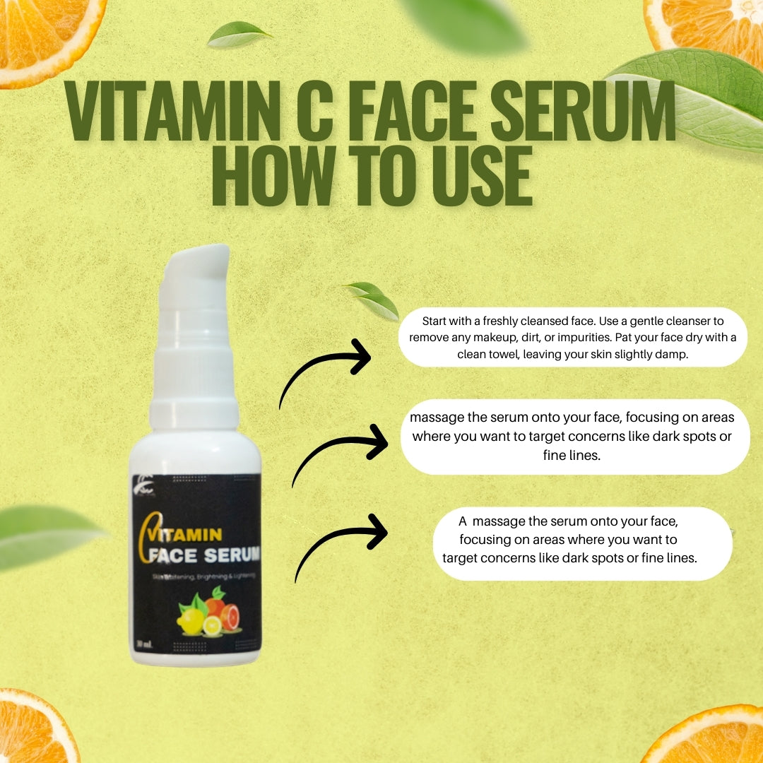 Vitamin C Face Serum (30 ML.) “Brighten and Rejuvenate Your Skin with the Power of Vitamin C”