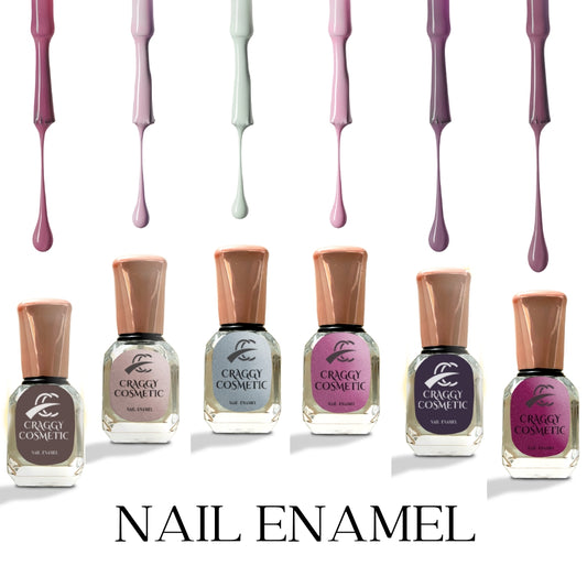 Craggy Nail Enamel 10 ml. (Pack of 6 Pcs)