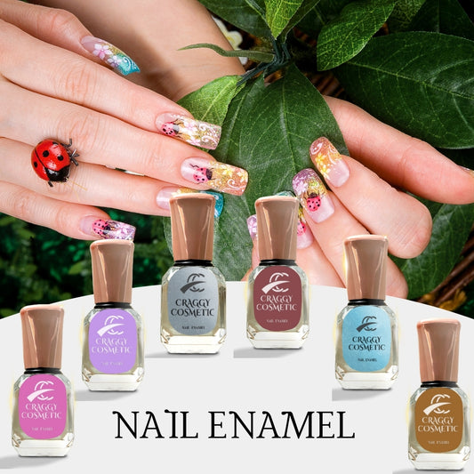 Craggy Nail Enamel 10ml. (Pack of 6 Pcs)