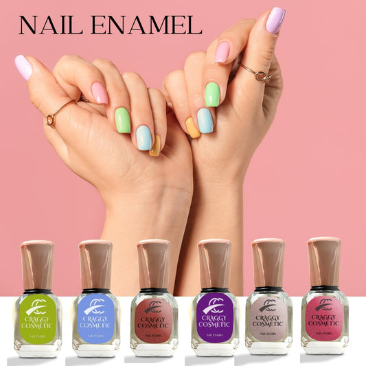 Craggy Nail Enamel 10 ml. (Pack of 6 Pcs)