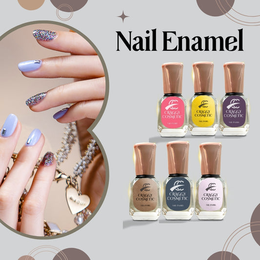 Craggy Nail Enamel 10ml.(Pack of 6 )