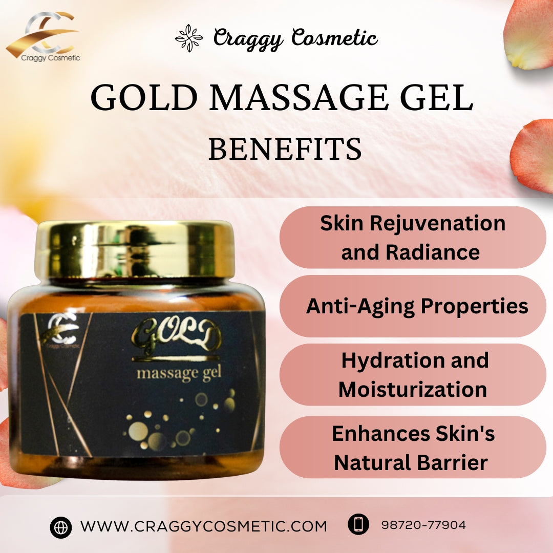 Gold Massage Gel (200 ml.) Adds a natural glow and radiance to the skin.