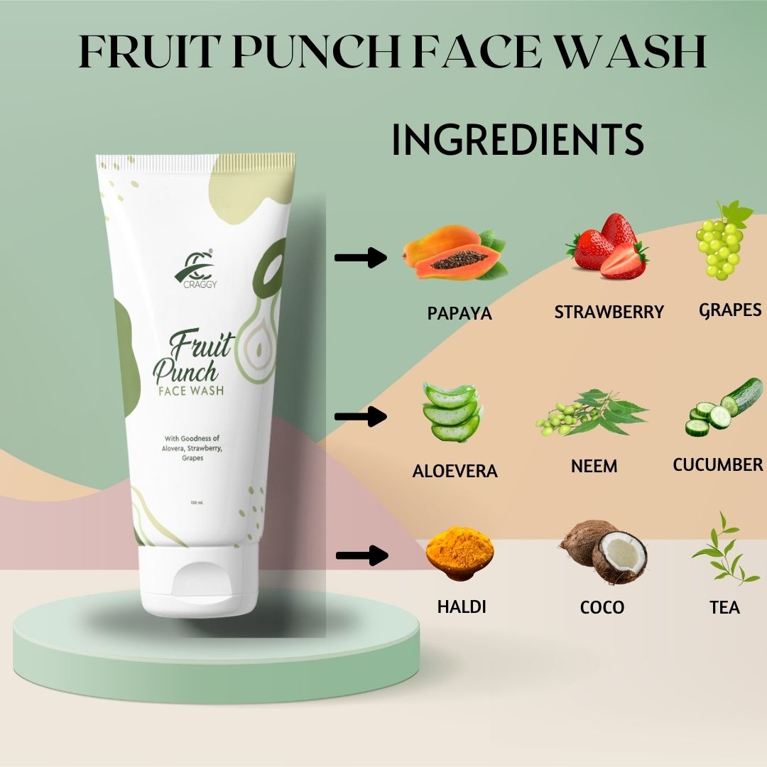 Fruit Punch Face Wash | 50 ML (Pack of 4)