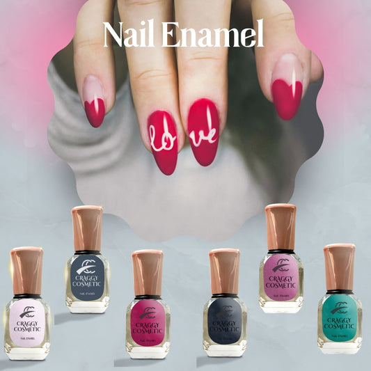 Craggy Nail Enamel 10 ml. (Pack of 6 Pcs)