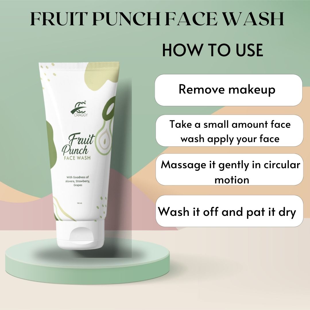 Fruit Punch Face Wash | 50 ML (Pack of 4)