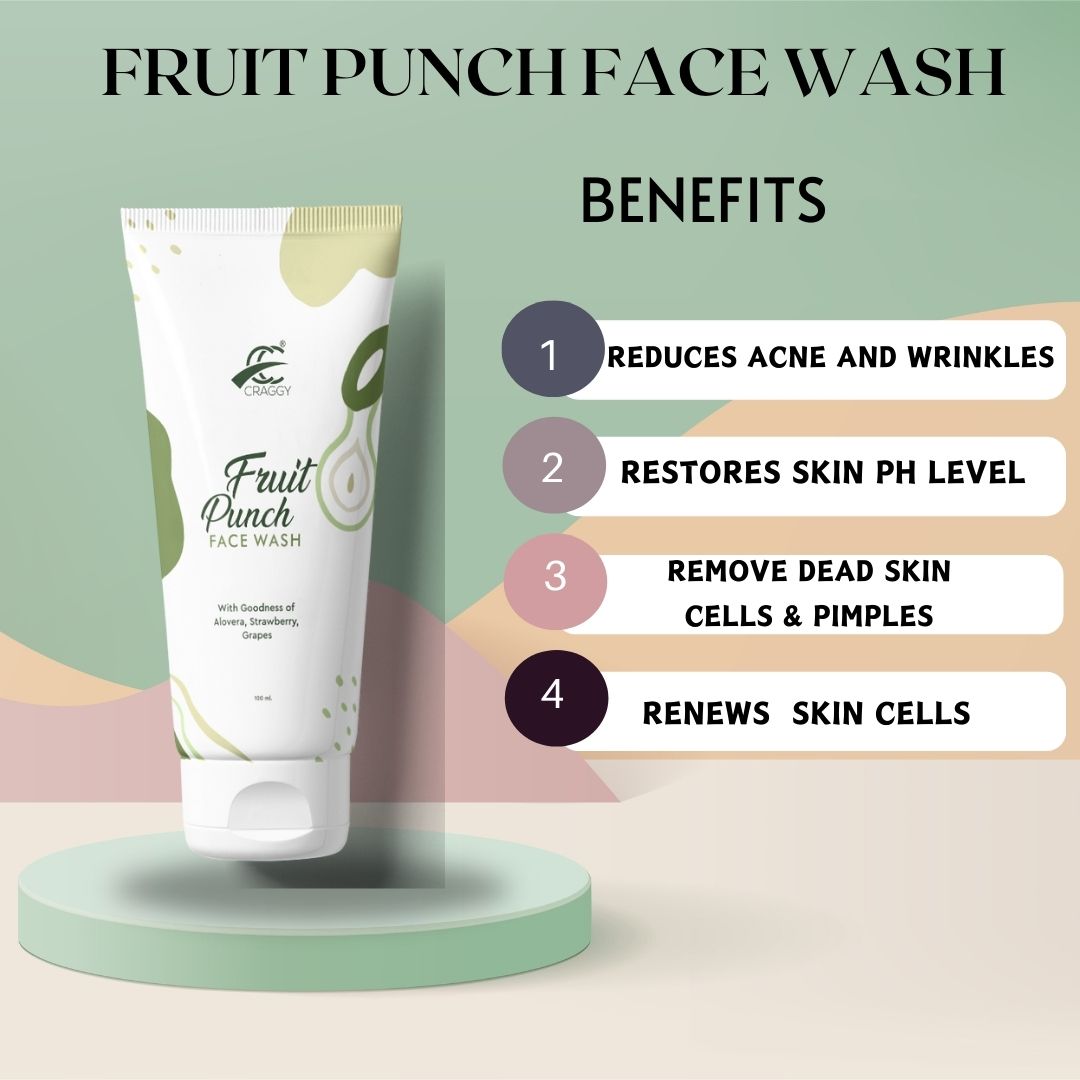 Fruit Punch Face Wash | 50 ML (Pack of 4)