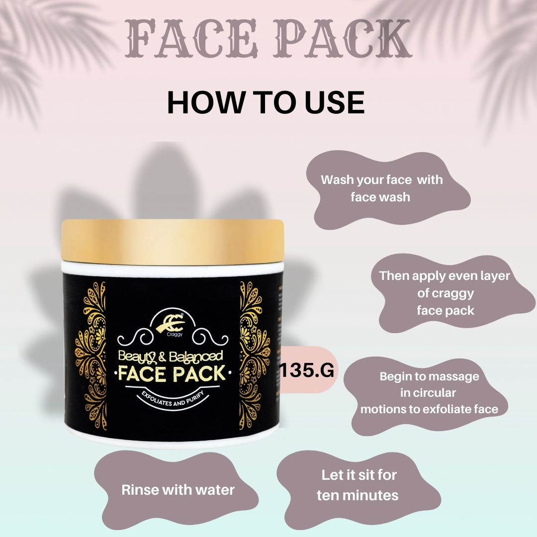 Beauty & Balanced Face Pack (135g.)