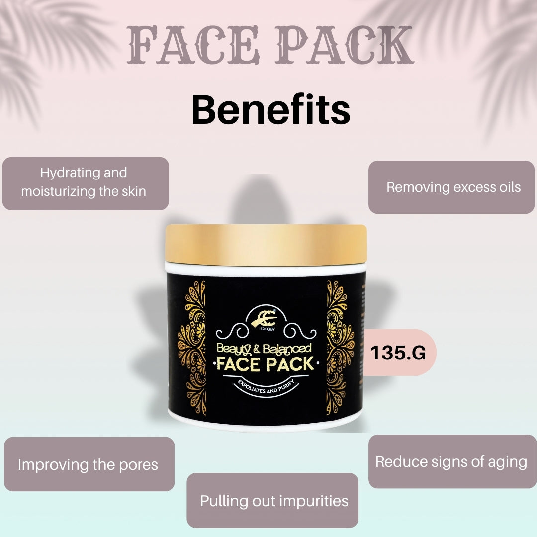 Beauty & Balanced Face Pack (135g.)