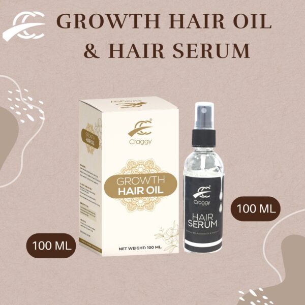 Craggy Hair Serum And Hair Oil (100 ml)