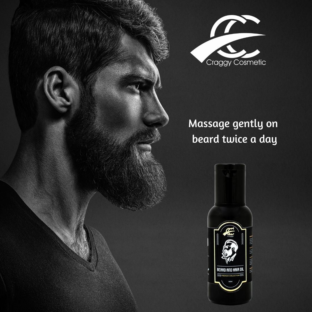 Beard and Hair oil  (50ml)