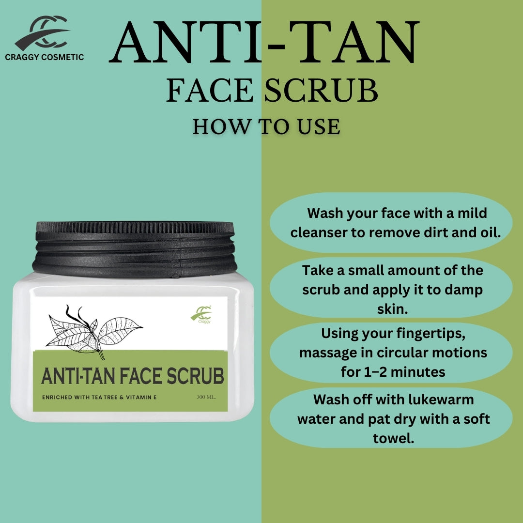 Anti Tan Face Scrub (300 g.)