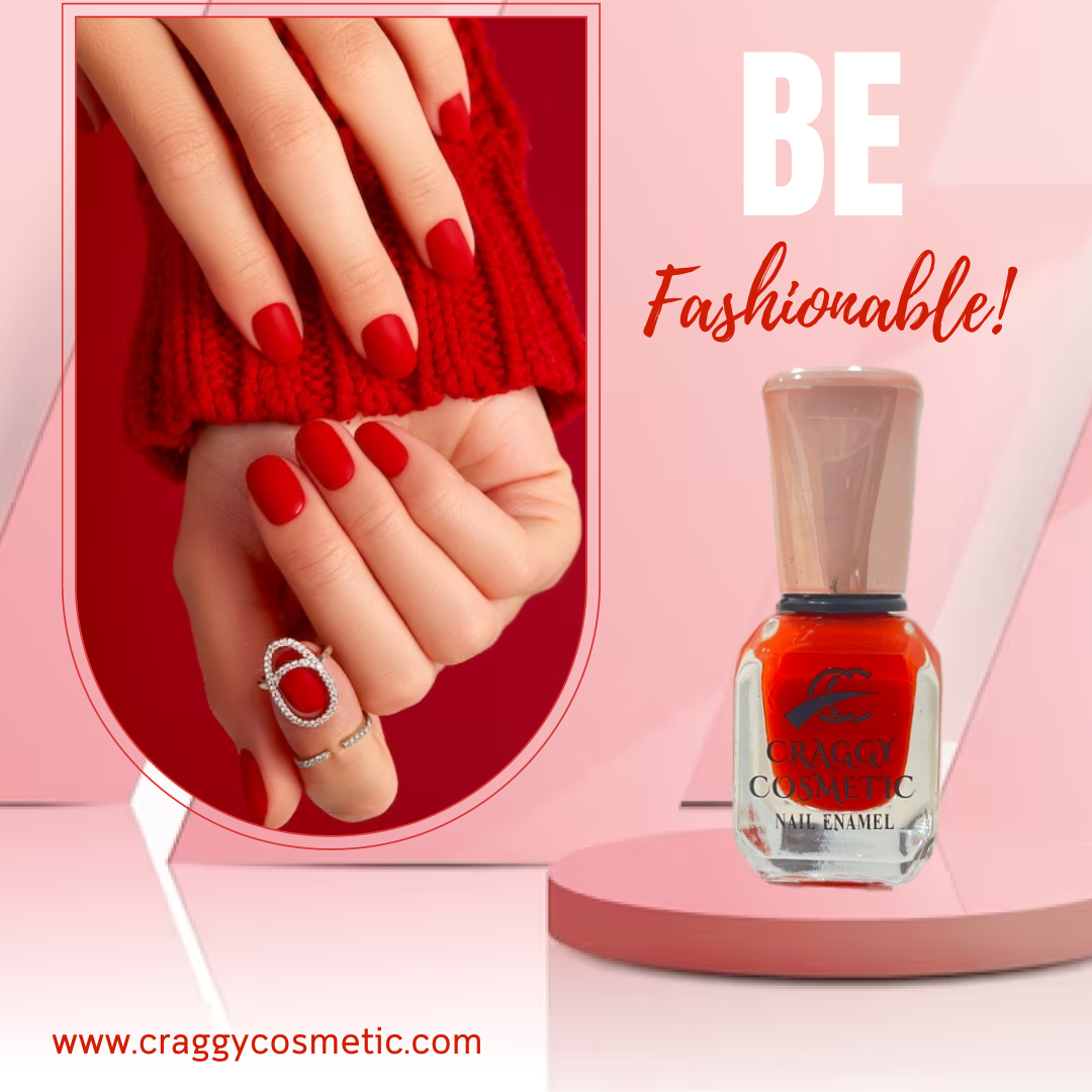 Cherry Red Nail Enamel