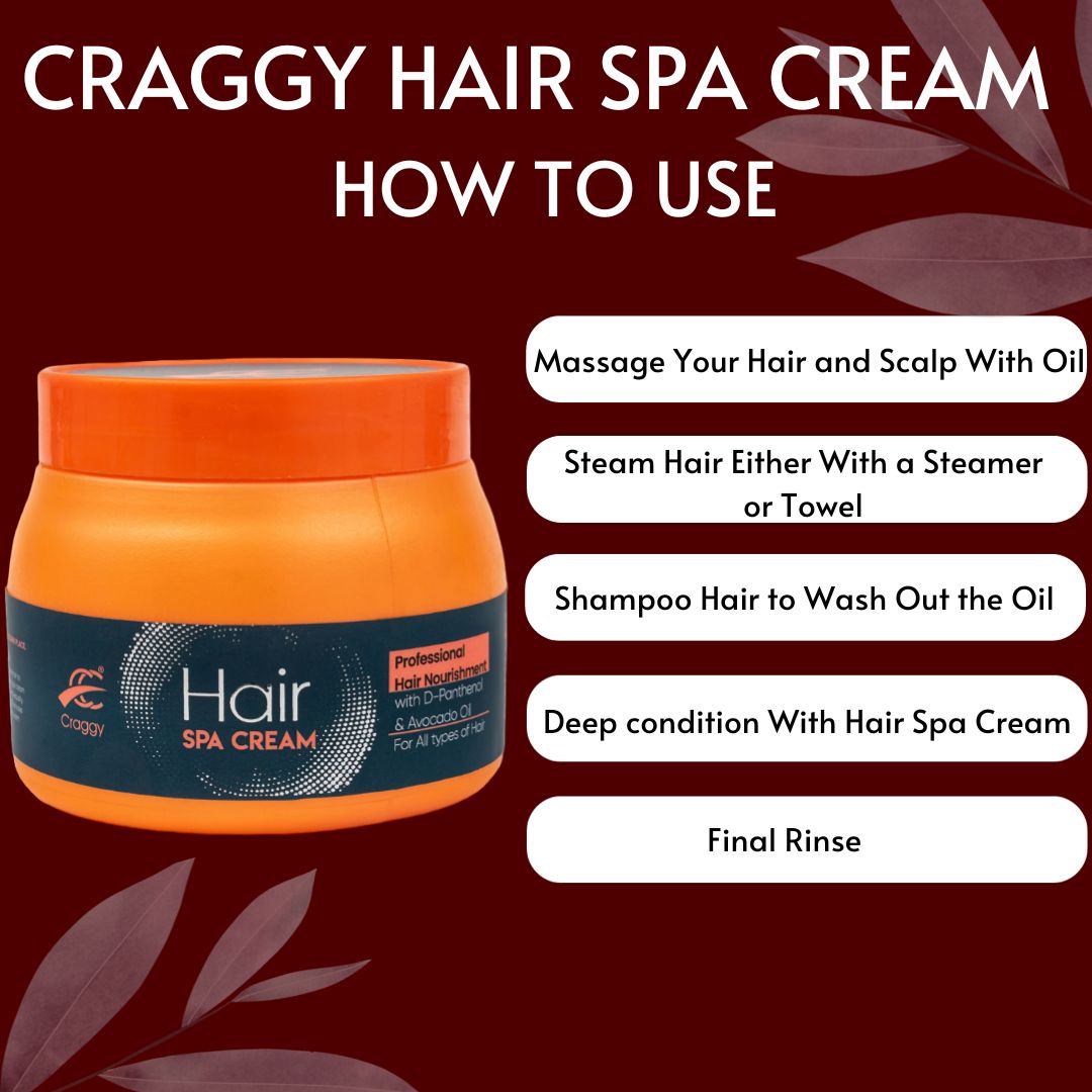 Hair Spa Cream & Hair Growth Oil (500g/100ml)