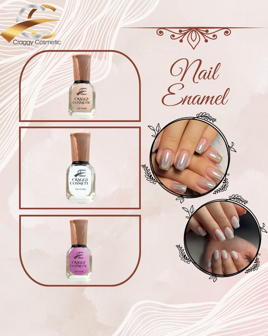 Craggy Nail Enamel 10 ml. (Pack of 6 Pcs)