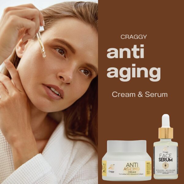 Anti Ageing Cream & Anti Ageing Face Serum (50g)