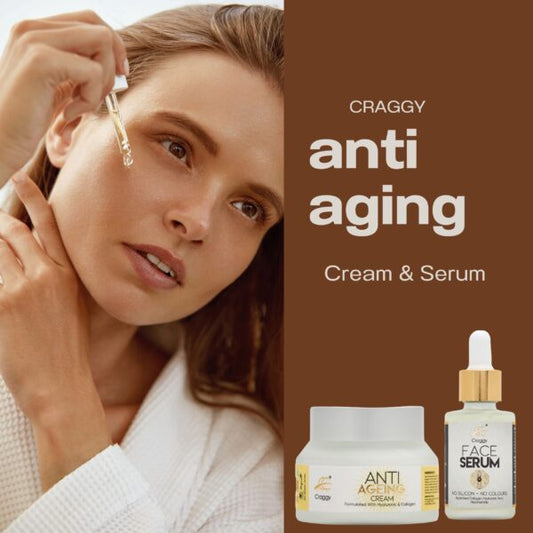 Anti Ageing Cream & Anti Ageing Face Serum (50g)