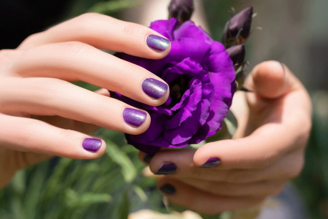 Deep Purple Nail Enamel