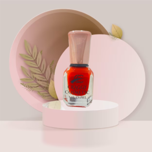 Craggy Nail Enamel Cherry Red
