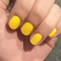 Lime Yellow Nail Enamel photo review